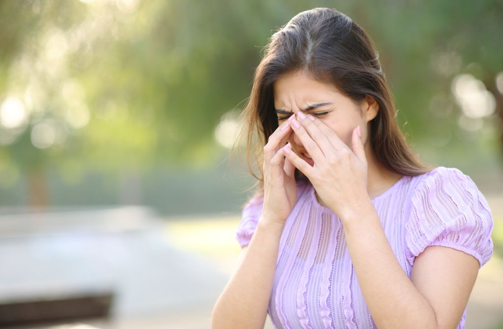 mata terasa kunang-kunang