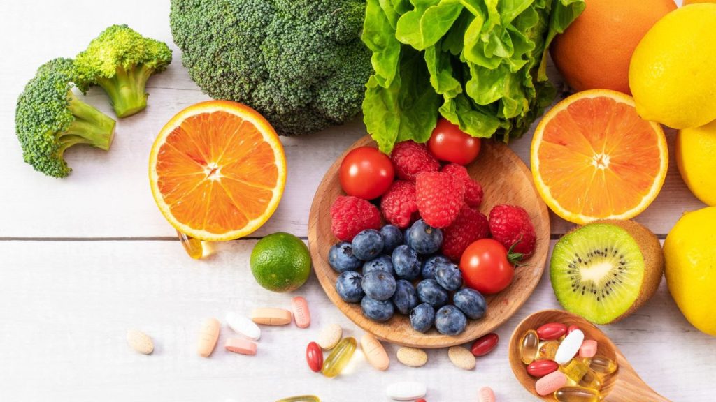 ilustrasi makanan kaya lutein dan zeaxanthin