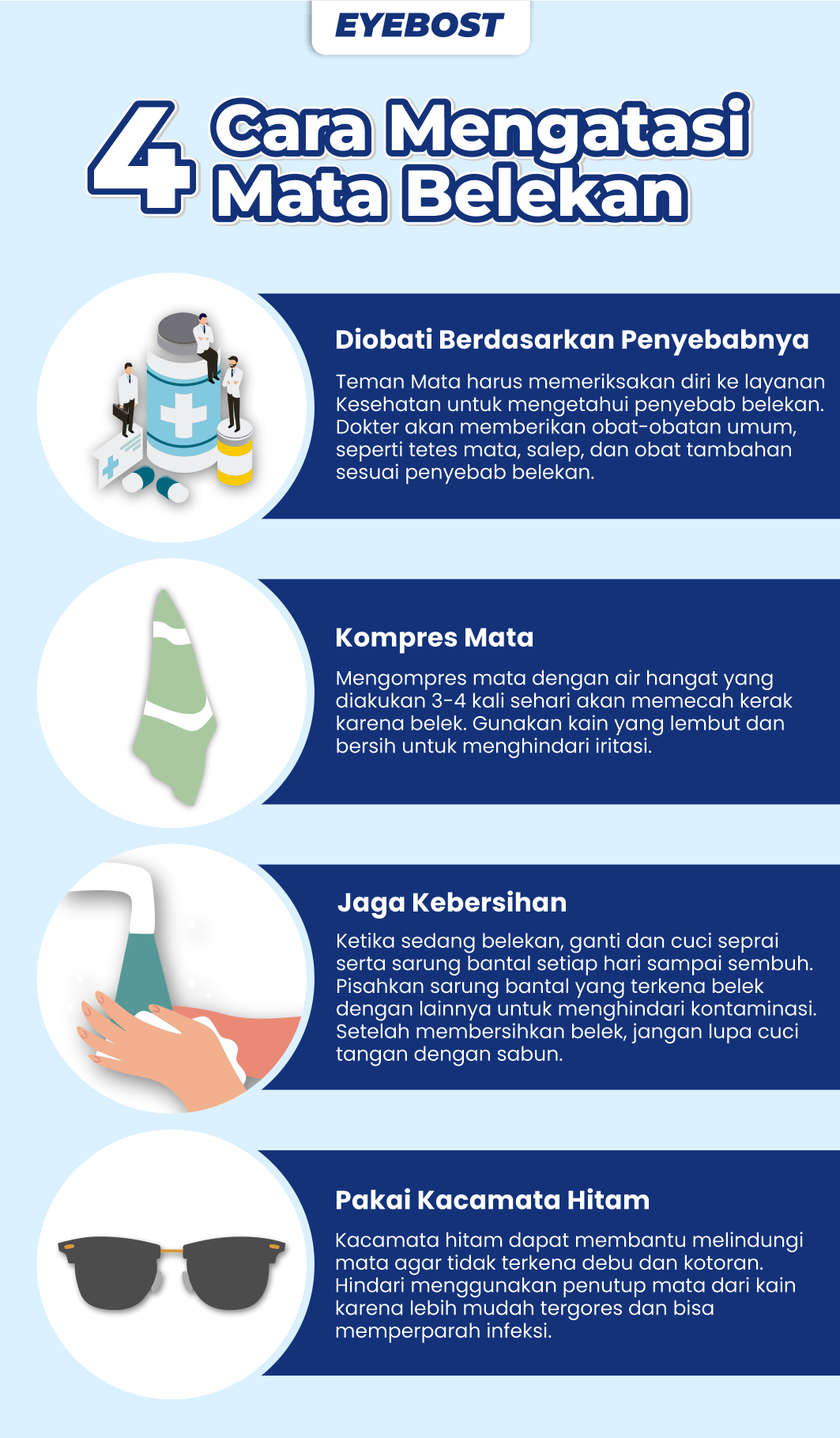 4 Cara Mengatasi Mata Belekan