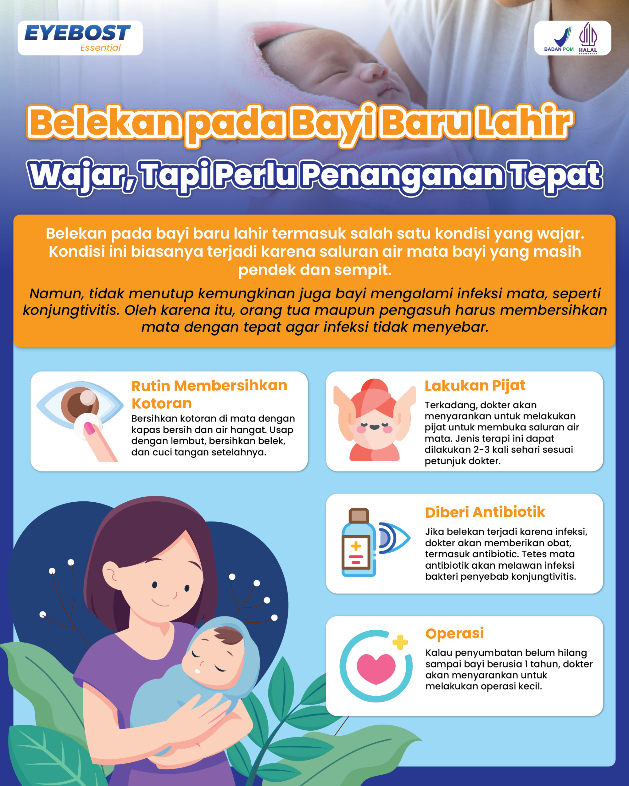 Infografis Bayi Belekan