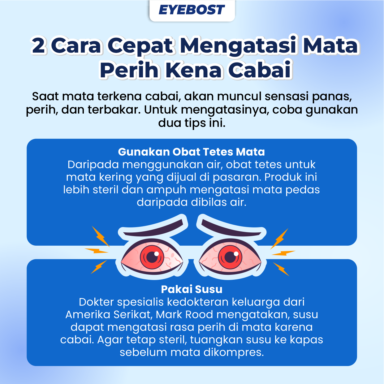 infografis cara cepat mengatasi mata perih kena cabai